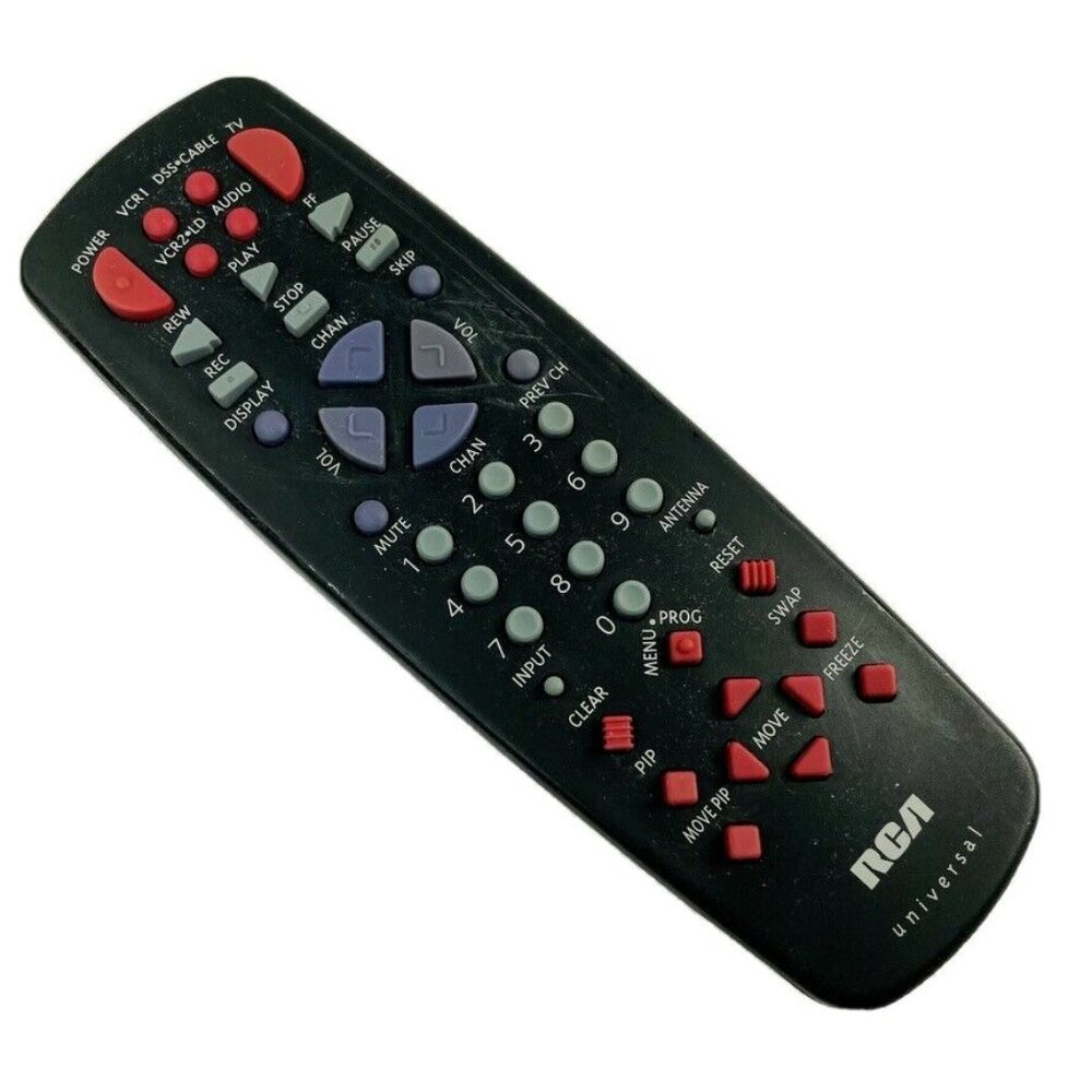 Original RCA Universal Remote Control u Model CRK74 Black Tested Works Great